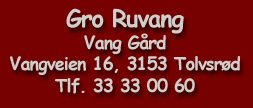 Se bilde av Vang G�rd